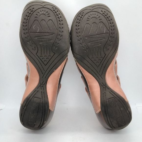 Bass Mule Clog NWOT. Size 9 Salmon Colored Platform Heeled - Picture 6 of 9